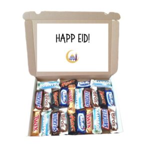 Brievenbus Cadeau, vrouw, man, Chocolade, Happy Eid